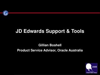 JD Edwards Support & Tools