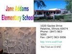 Jane Addams Elementary School