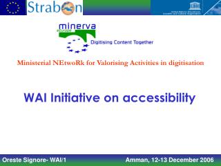 WAI Initiative on accessibility