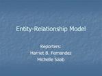 Entity-Relationship Model