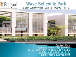 Wave Belleville Park - Grab a golden opportunity to share sp