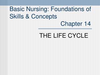 Basic Nursing: Foundations of Skills &amp; Concepts Chapter 14