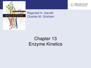 Chapter 13 Enzyme Kinetics