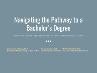 Navigating the Pathway to a Bachelor’s Degree