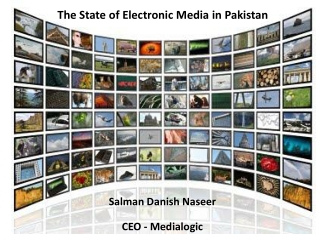 The State of Electronic Media in Pakistan