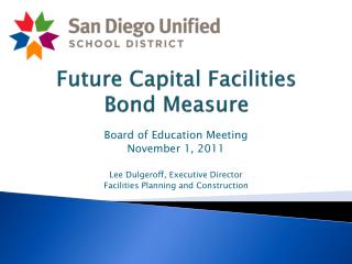 Future Capital Facilities Bond Measure