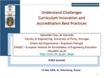 Understand Challenges Curriculum Innovation and Accreditation Best Practices