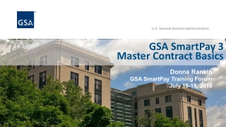 GSA SmartPay 3 Master Contract Basics