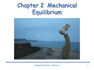Chapter 2 Mechanical Equilibrium