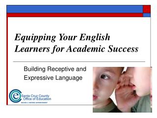 Equipping Your English Learners for Academic Success