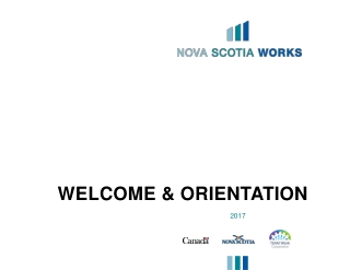 WELCOME & ORIENTATION