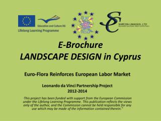 E-Brochure LANDSCAPE DESIGN in Cyprus