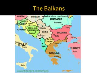 PPT - Why were the Balkans so volatile? PowerPoint Presentation - ID ...