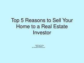 5 Reasons to Sell Your House to an Investor