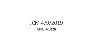 JCM 4/9/2019