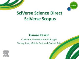 SciVerse Science Direct SciVerse Scopus