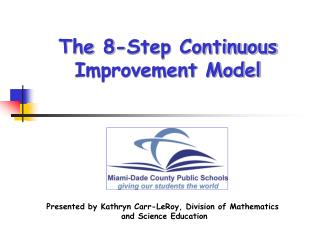 The 8-Step Continuous Improvement Model