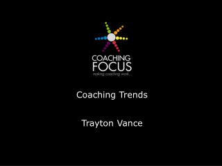 Coaching Trends Trayton Vance