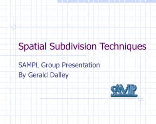 Spatial Subdivision Techniques