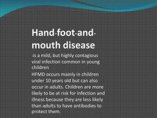 PPT - Hand - Foot - And - Mouth Disease PowerPoint Presentation, Free ...