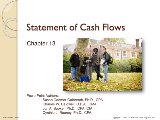 Statement of Cash Flows