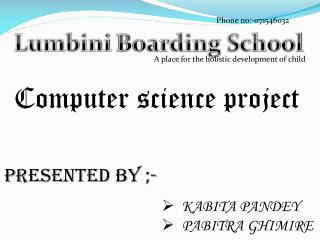 Lumbini Boarding School
