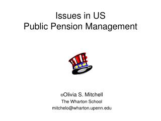 Issues in US Public Pension Management