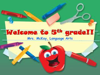 Welcome to 5 th grade!!