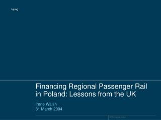 regional finance