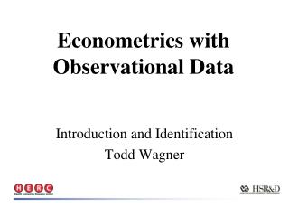 Econometrics with Observational Data