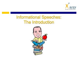 Informational Speeches: The Introduction