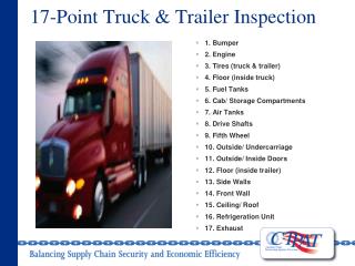 17-Point Truck & Trailer Inspection