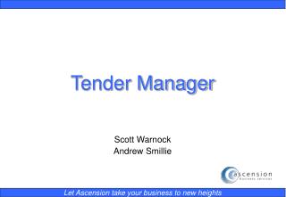 Tender Manager
