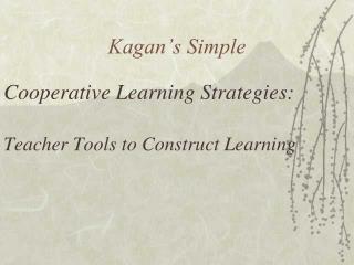 Kagan's Simple