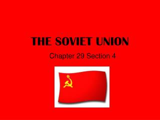 PPT - THE SOVIET UNION PowerPoint Presentation, Free Download - ID:3130115