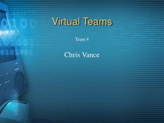 Virtual Teams