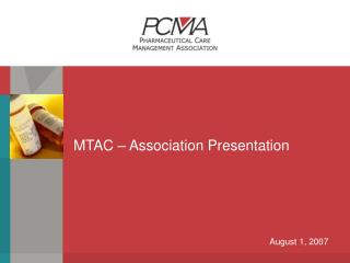 MTAC – Association Presentation