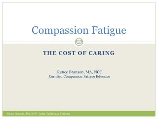 PPT - Compassion Fatigue PowerPoint Presentation, Free Download - ID ...