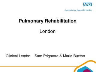 Pulmonary Rehabilitation London