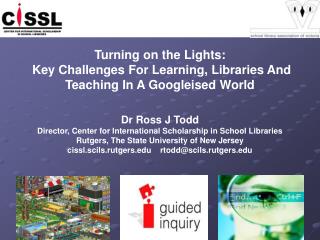 Turning on the Lights: Key Challenges For Learning, Libraries And Teaching In A Googleised World