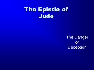 The Epistle of Jude