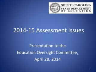 2014-15 Assessment Issues