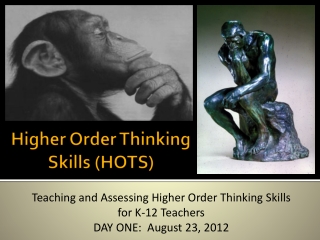 Higher Order Thinking Skills (HOTS)