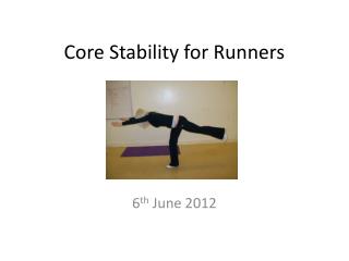 Core Stability for Runners