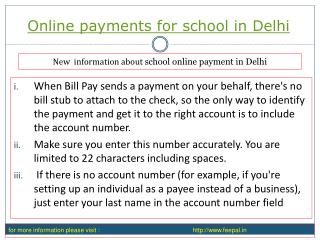 Ideas to acquire the most effective online payment for schoo