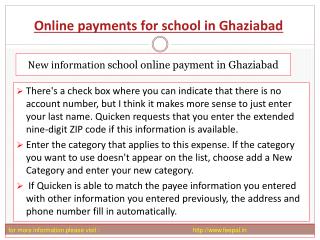 The best guide for online payment for school in Ghaziabad