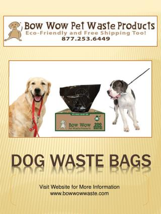 Dog Waste Bags