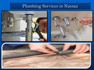 Plumbing Repairs and Services in Nassau