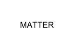 MATTER