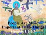 People Are More Important Than Things